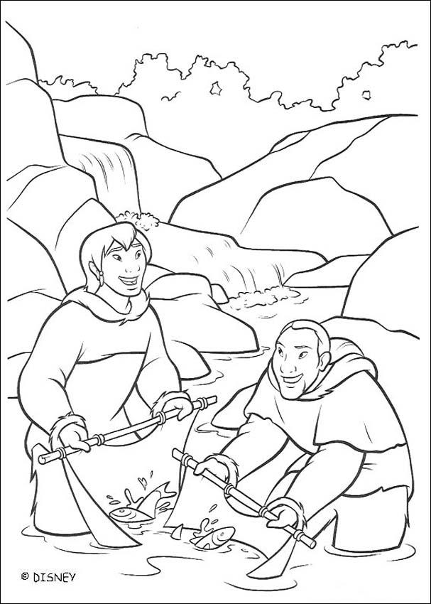 Plansa de colorat cu Fratele Urs 12 24
